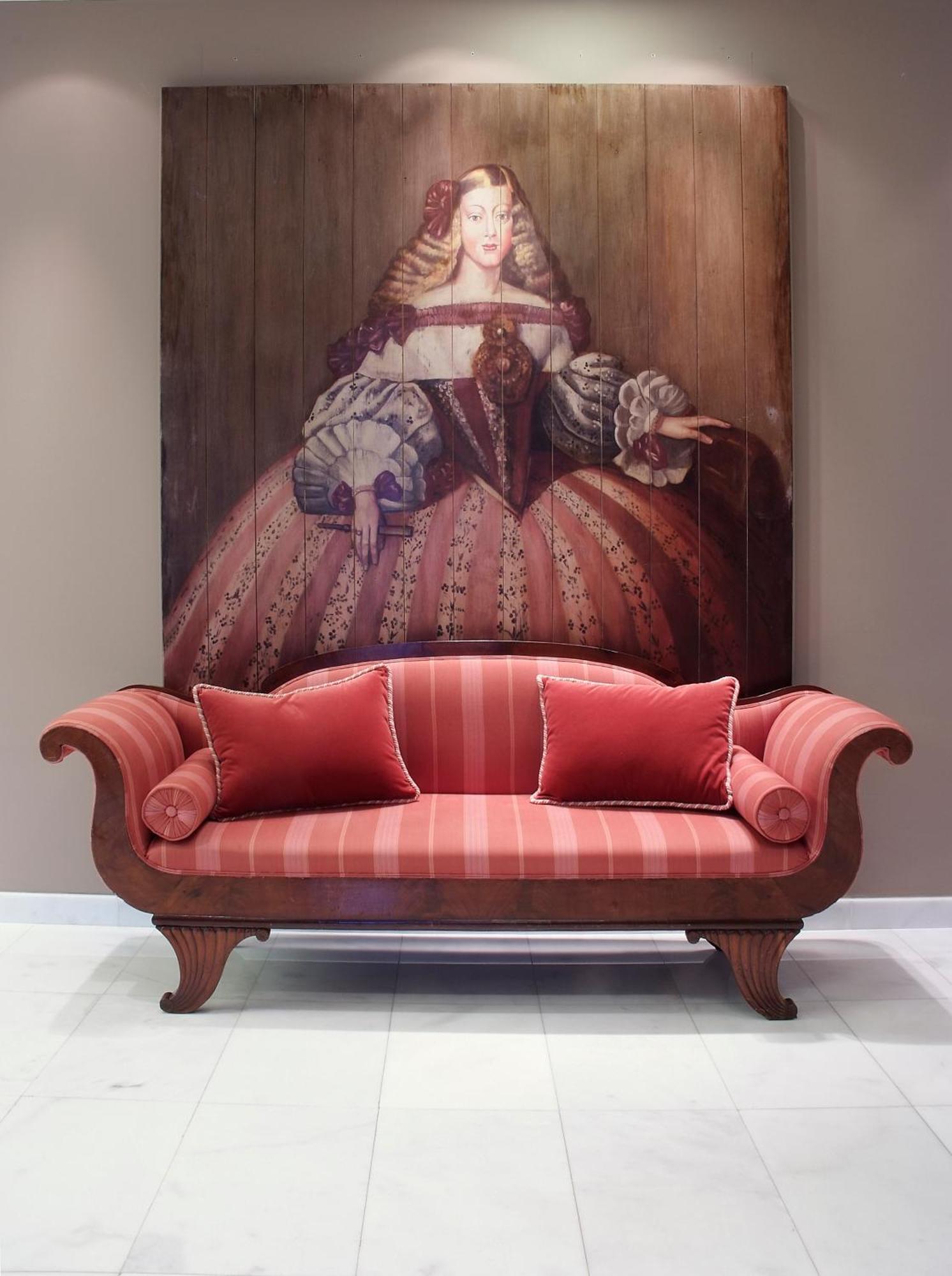 Gran Hotel La Perla Pamplona Exteriér fotografie A sofa